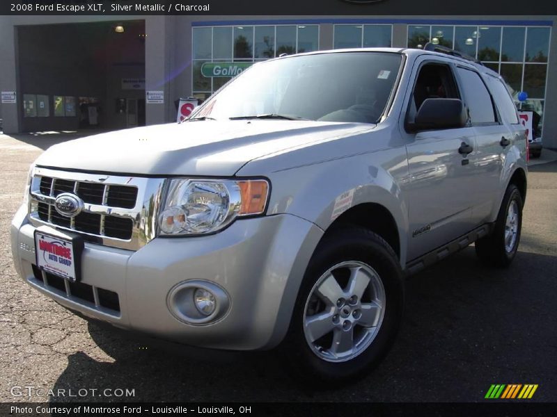 Silver Metallic / Charcoal 2008 Ford Escape XLT