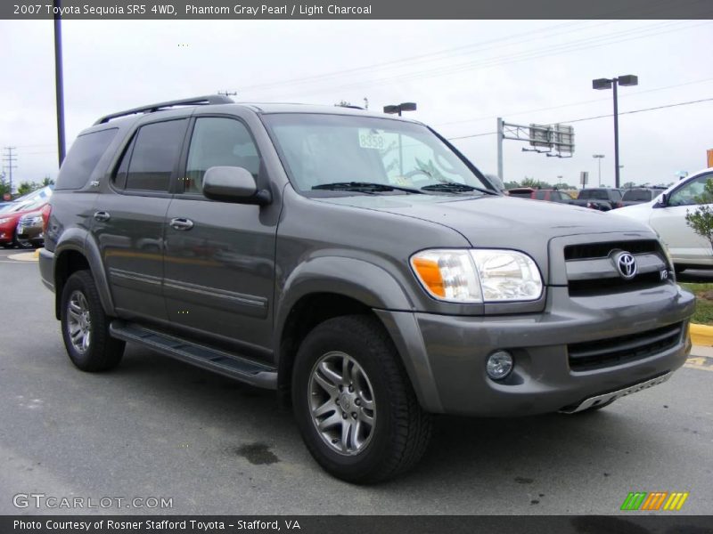 Phantom Gray Pearl / Light Charcoal 2007 Toyota Sequoia SR5 4WD