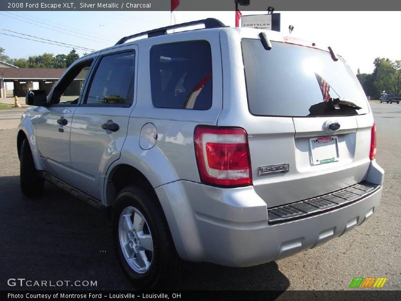 Silver Metallic / Charcoal 2008 Ford Escape XLT