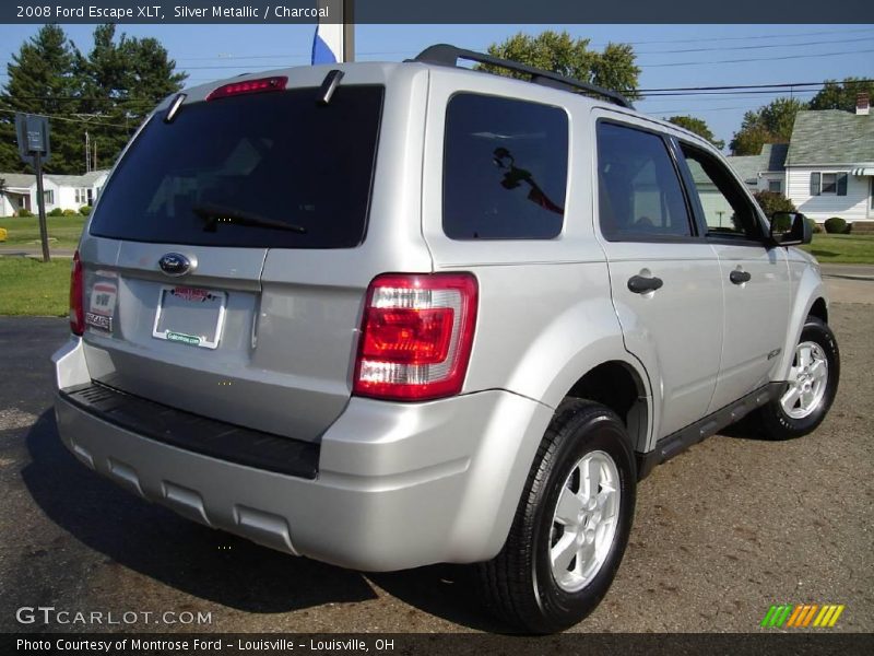 Silver Metallic / Charcoal 2008 Ford Escape XLT