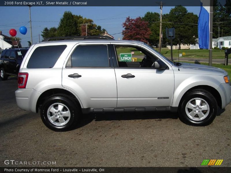 Silver Metallic / Charcoal 2008 Ford Escape XLT