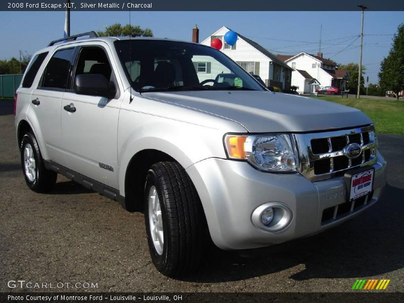 Silver Metallic / Charcoal 2008 Ford Escape XLT