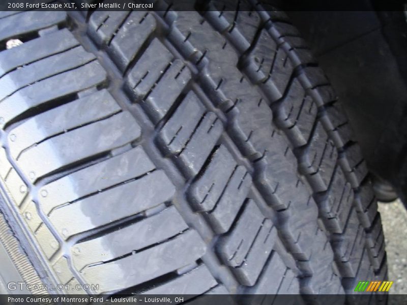 Silver Metallic / Charcoal 2008 Ford Escape XLT