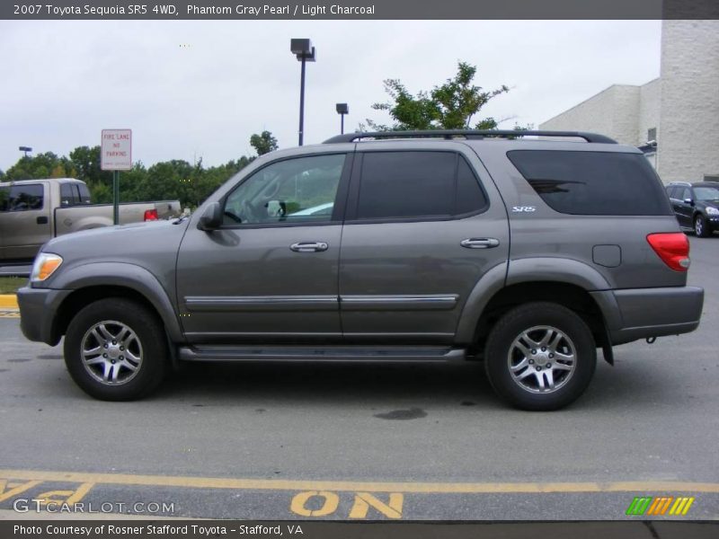 Phantom Gray Pearl / Light Charcoal 2007 Toyota Sequoia SR5 4WD