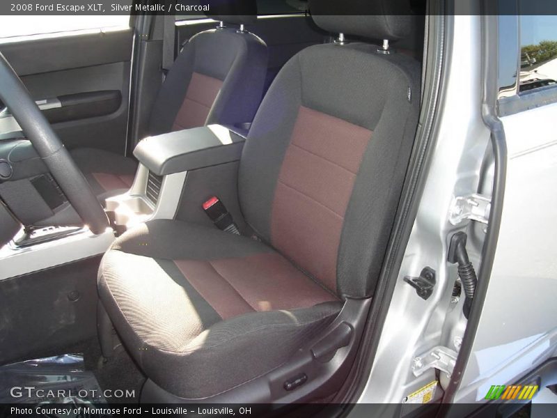 Silver Metallic / Charcoal 2008 Ford Escape XLT