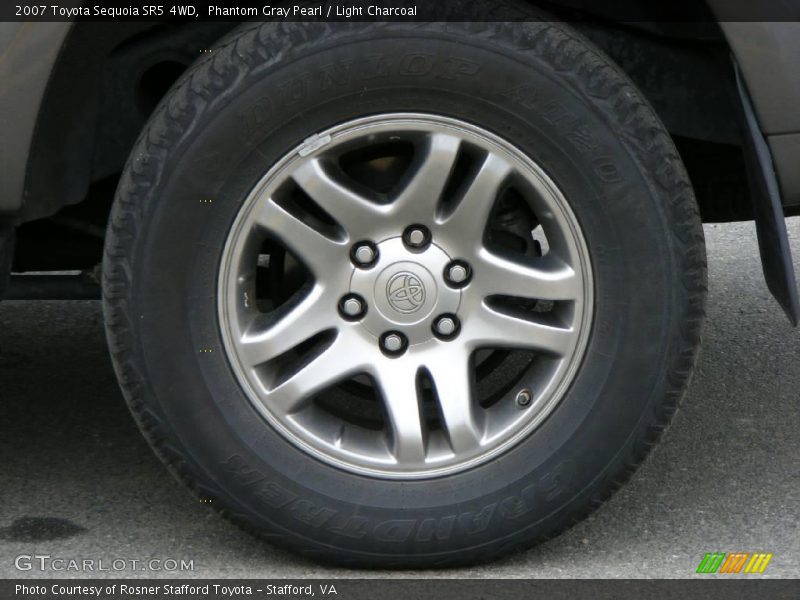 Phantom Gray Pearl / Light Charcoal 2007 Toyota Sequoia SR5 4WD