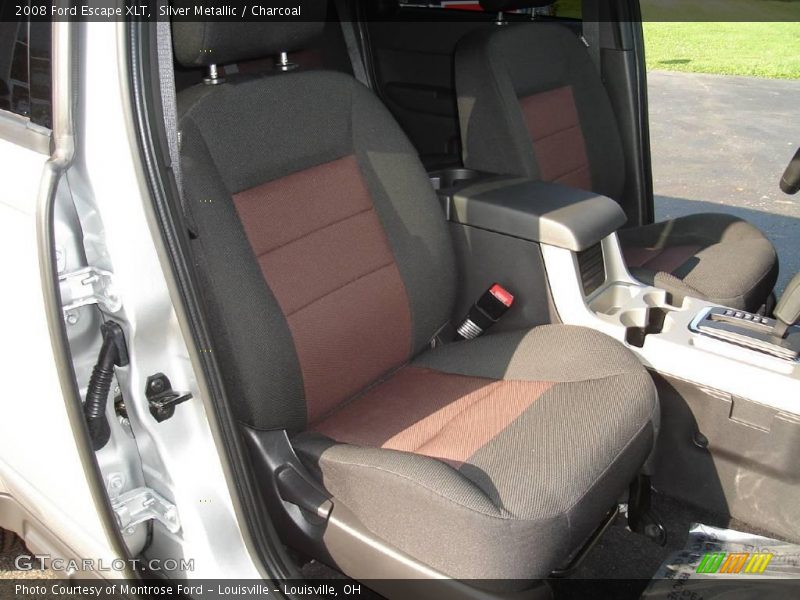 Silver Metallic / Charcoal 2008 Ford Escape XLT