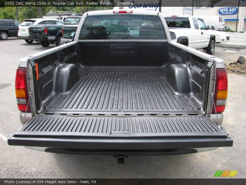 Pewter Metallic / Graphite 2002 GMC Sierra 1500 SL Regular Cab 4x4