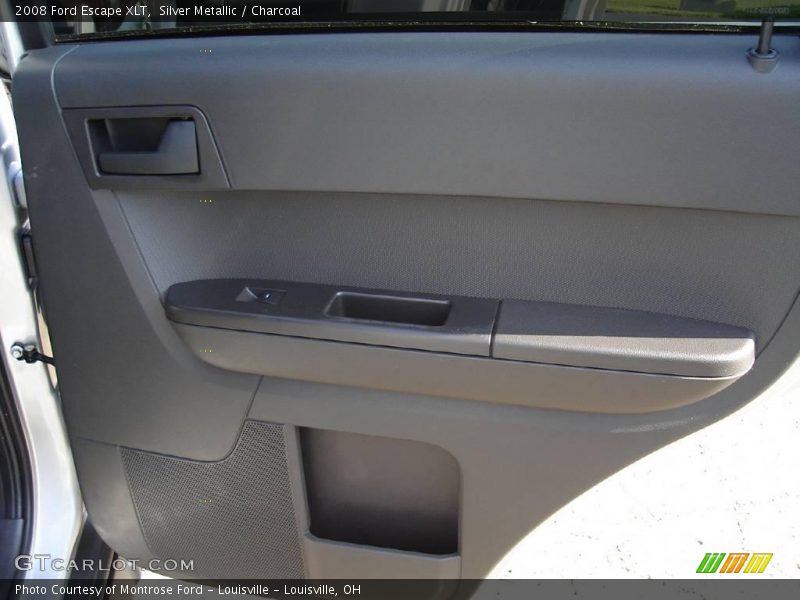 Silver Metallic / Charcoal 2008 Ford Escape XLT