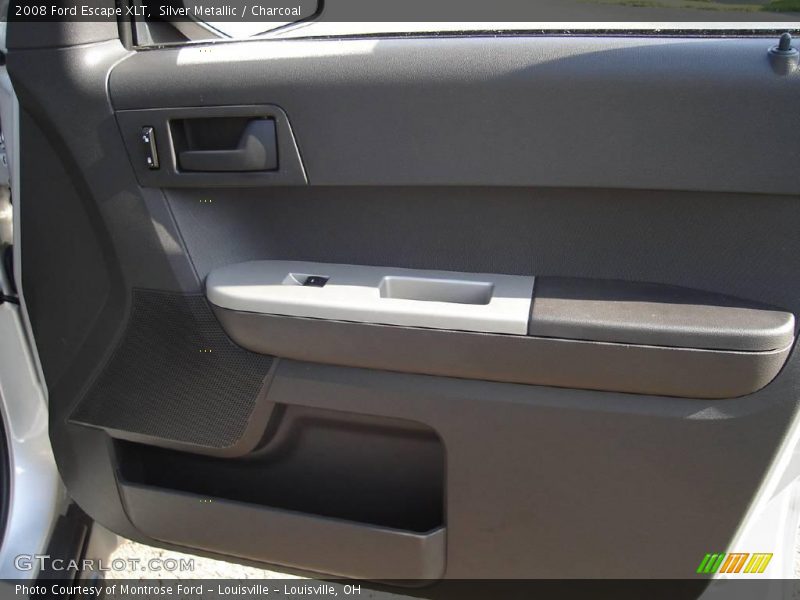 Silver Metallic / Charcoal 2008 Ford Escape XLT