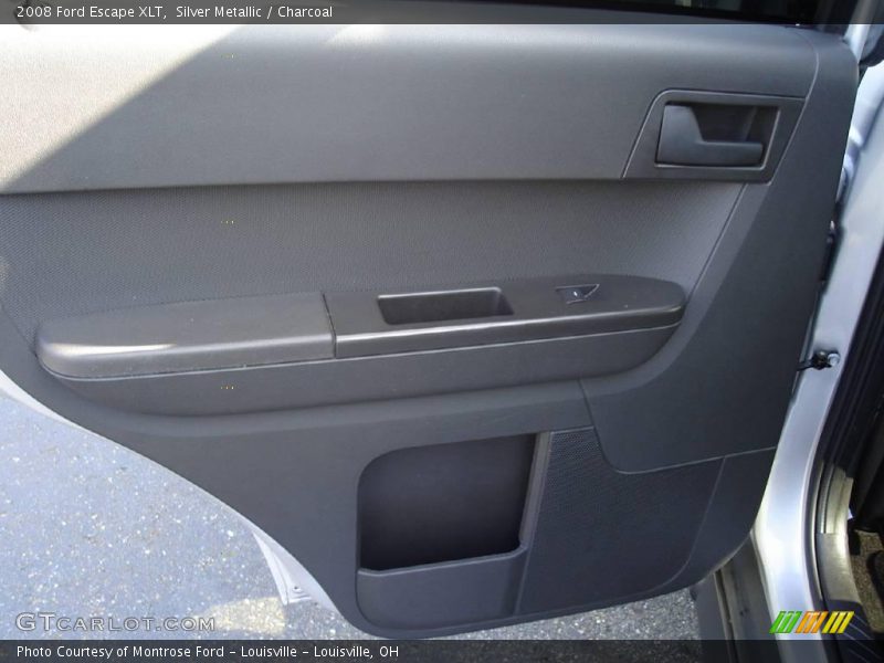 Silver Metallic / Charcoal 2008 Ford Escape XLT