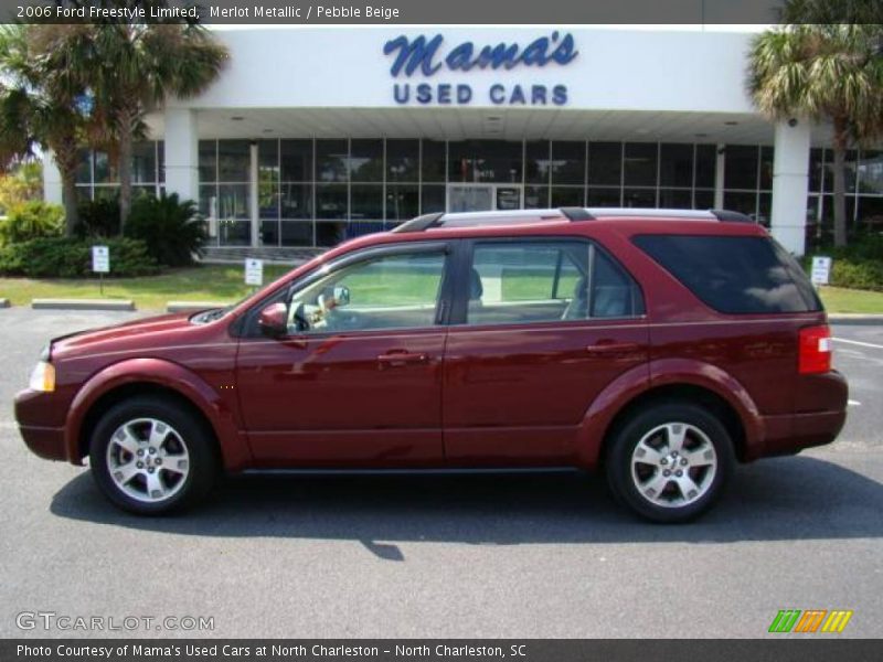 Merlot Metallic / Pebble Beige 2006 Ford Freestyle Limited