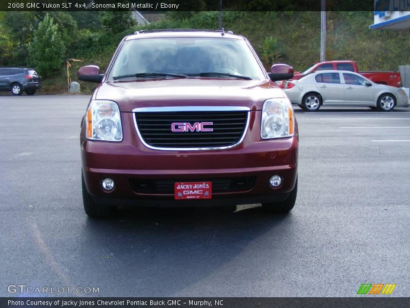 Sonoma Red Metallic / Ebony 2008 GMC Yukon SLT 4x4