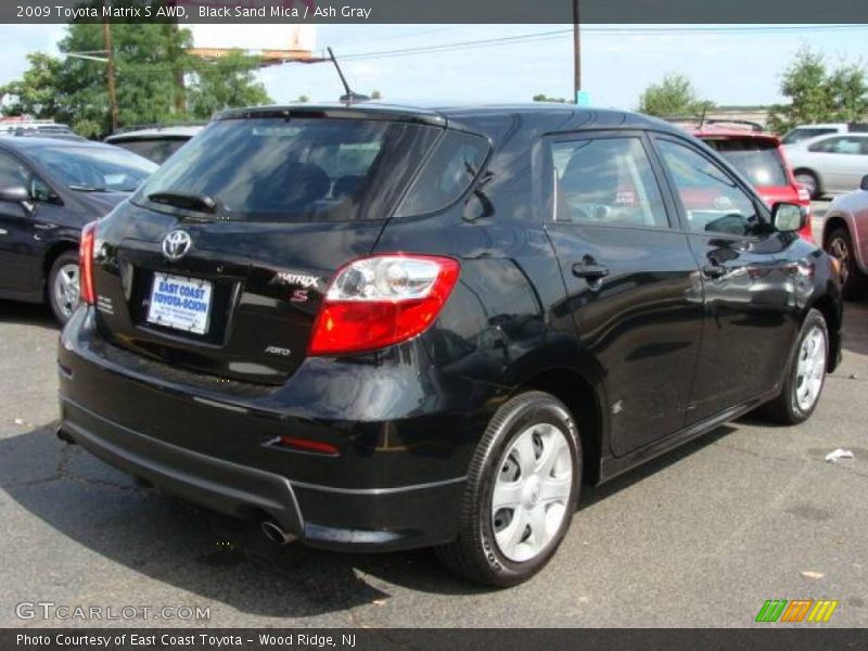 Black Sand Mica / Ash Gray 2009 Toyota Matrix S AWD