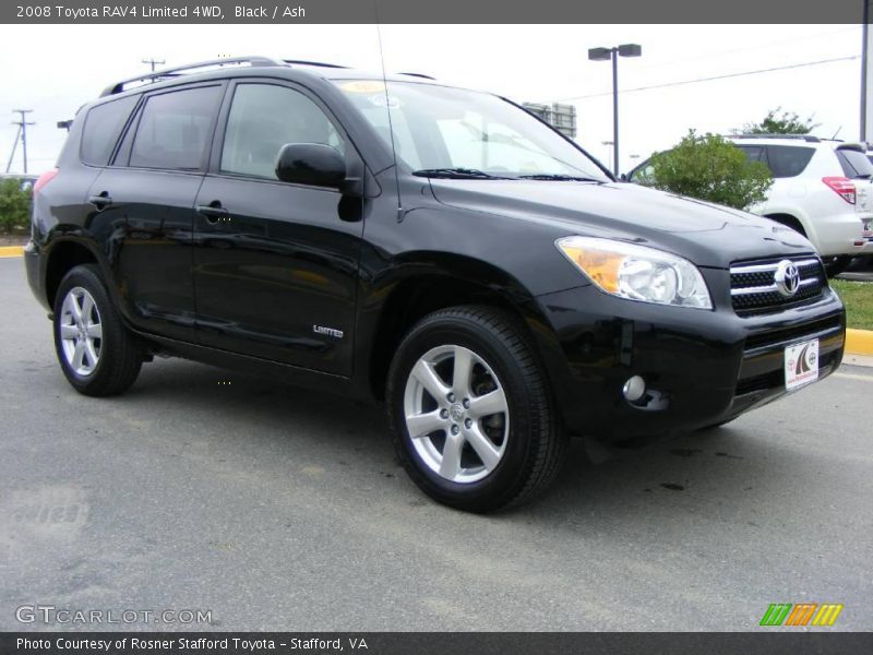 Black / Ash 2008 Toyota RAV4 Limited 4WD