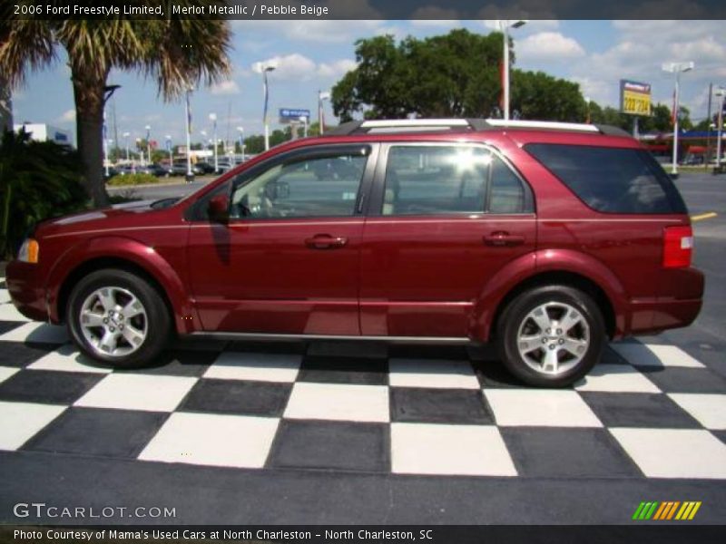 Merlot Metallic / Pebble Beige 2006 Ford Freestyle Limited