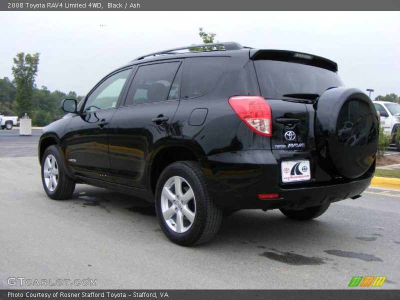 Black / Ash 2008 Toyota RAV4 Limited 4WD