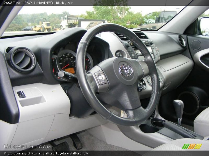 Black / Ash 2008 Toyota RAV4 Limited 4WD