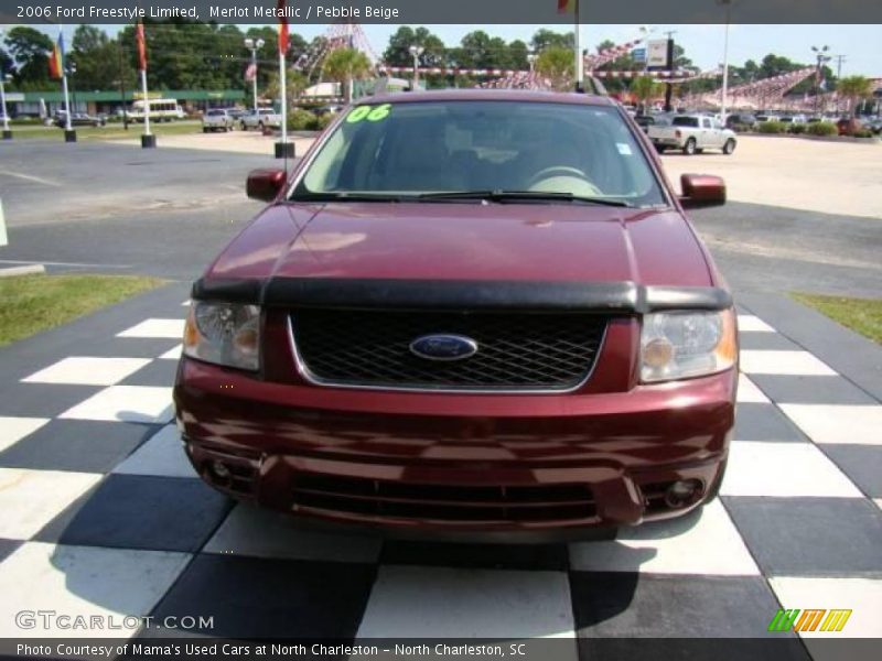Merlot Metallic / Pebble Beige 2006 Ford Freestyle Limited