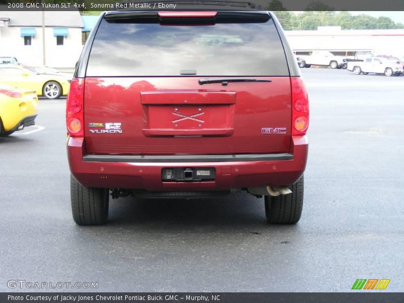 Sonoma Red Metallic / Ebony 2008 GMC Yukon SLT 4x4
