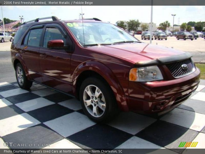 Merlot Metallic / Pebble Beige 2006 Ford Freestyle Limited