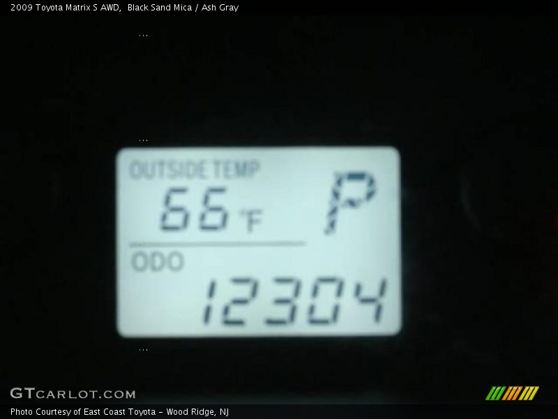 Black Sand Mica / Ash Gray 2009 Toyota Matrix S AWD