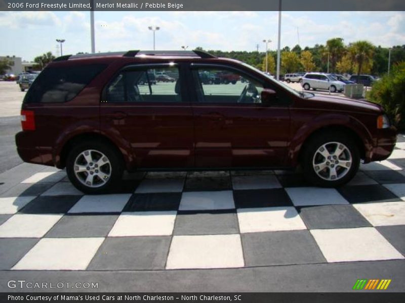 Merlot Metallic / Pebble Beige 2006 Ford Freestyle Limited