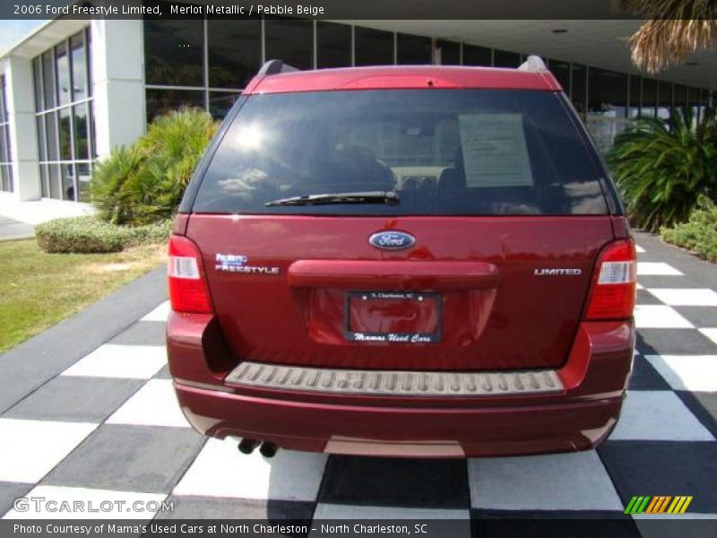 Merlot Metallic / Pebble Beige 2006 Ford Freestyle Limited