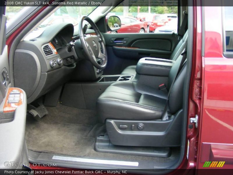 Sonoma Red Metallic / Ebony 2008 GMC Yukon SLT 4x4