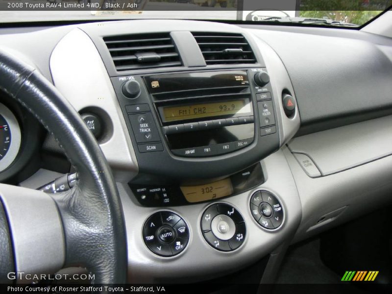 Black / Ash 2008 Toyota RAV4 Limited 4WD