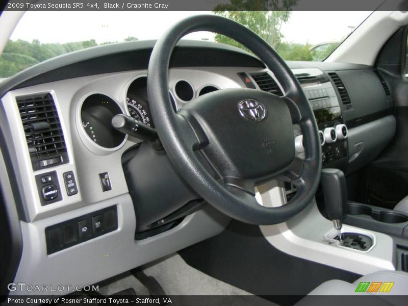 Black / Graphite Gray 2009 Toyota Sequoia SR5 4x4