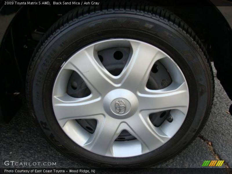 Black Sand Mica / Ash Gray 2009 Toyota Matrix S AWD