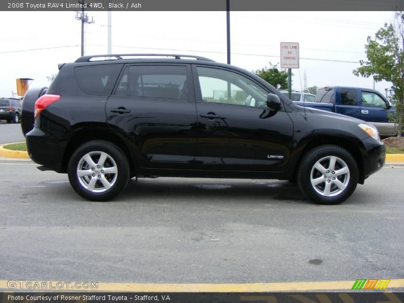 Black / Ash 2008 Toyota RAV4 Limited 4WD