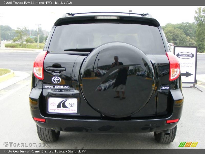 Black / Ash 2008 Toyota RAV4 Limited 4WD