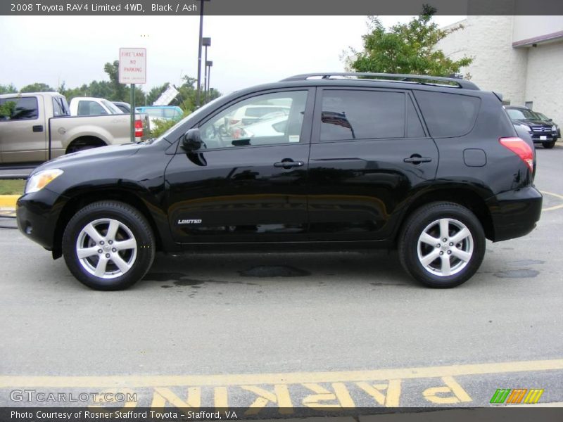 Black / Ash 2008 Toyota RAV4 Limited 4WD