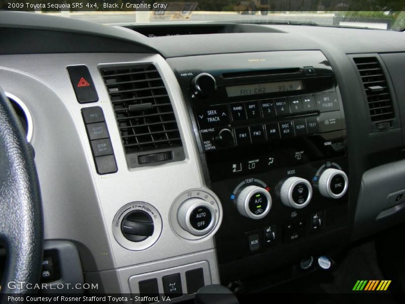 Black / Graphite Gray 2009 Toyota Sequoia SR5 4x4