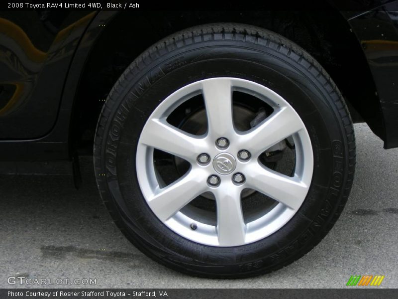 Black / Ash 2008 Toyota RAV4 Limited 4WD