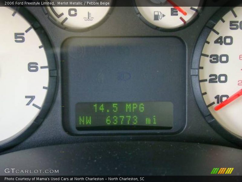 Merlot Metallic / Pebble Beige 2006 Ford Freestyle Limited