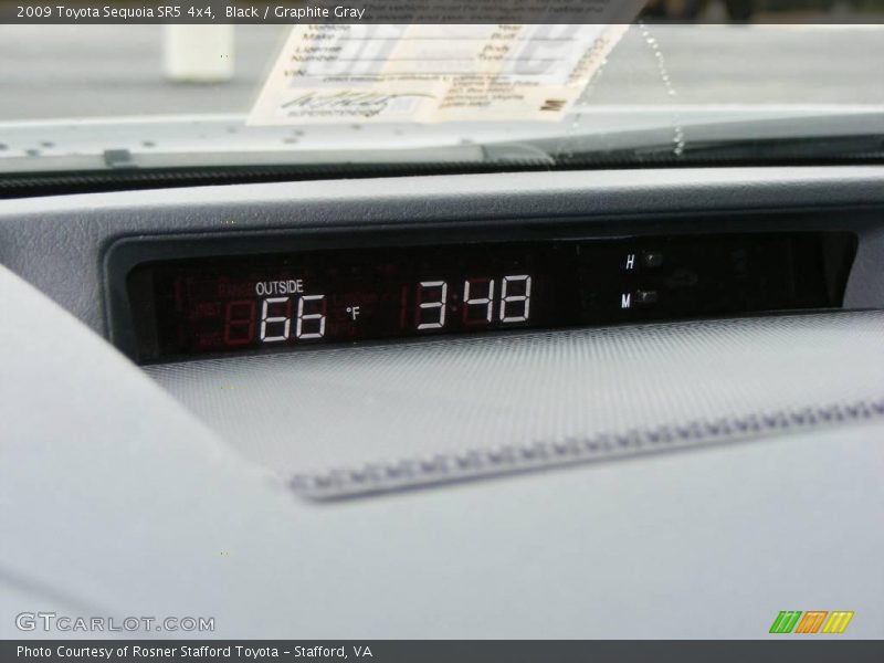 Black / Graphite Gray 2009 Toyota Sequoia SR5 4x4
