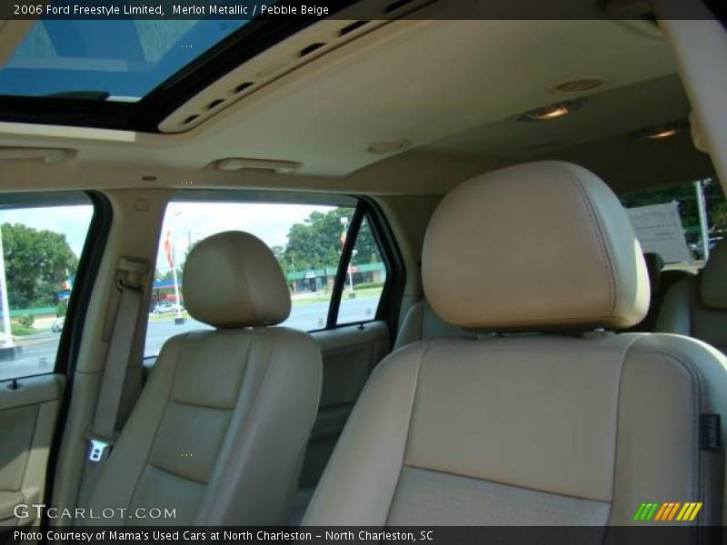 Merlot Metallic / Pebble Beige 2006 Ford Freestyle Limited