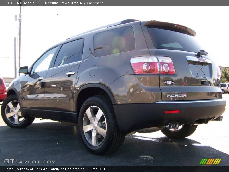 Medium Brown Metallic / Cashmere 2010 GMC Acadia SLT