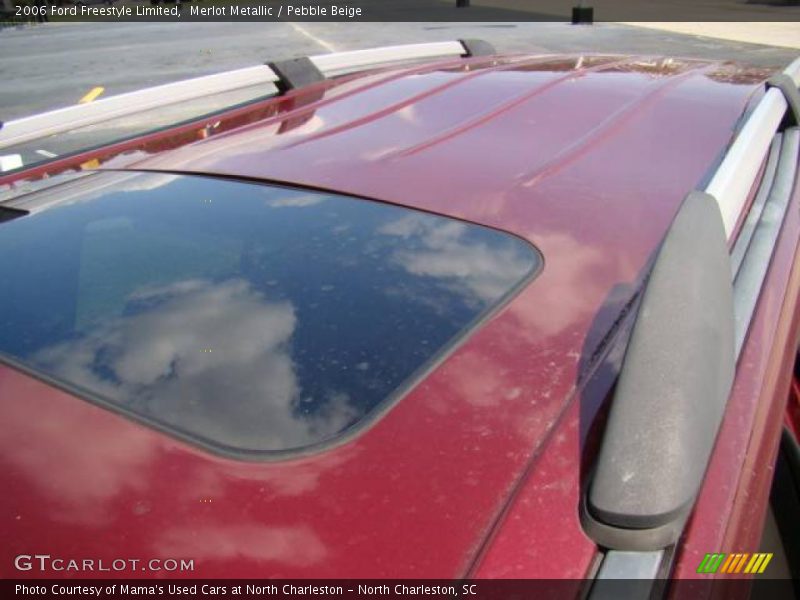 Merlot Metallic / Pebble Beige 2006 Ford Freestyle Limited