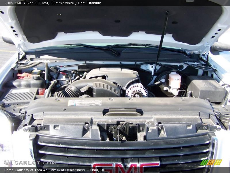 Summit White / Light Titanium 2009 GMC Yukon SLT 4x4