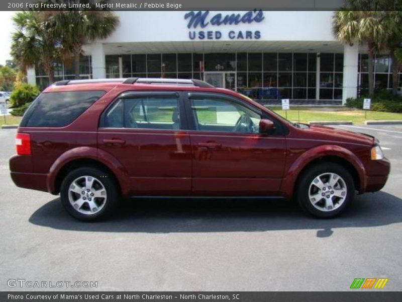 Merlot Metallic / Pebble Beige 2006 Ford Freestyle Limited