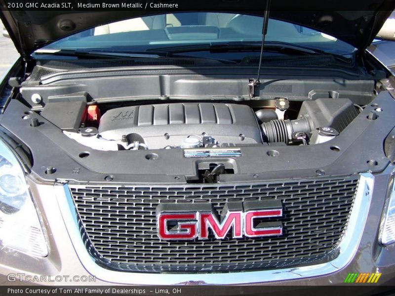Medium Brown Metallic / Cashmere 2010 GMC Acadia SLT