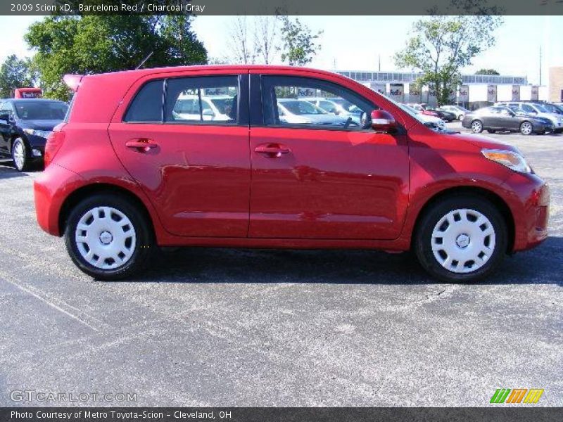 Barcelona Red / Charcoal Gray 2009 Scion xD