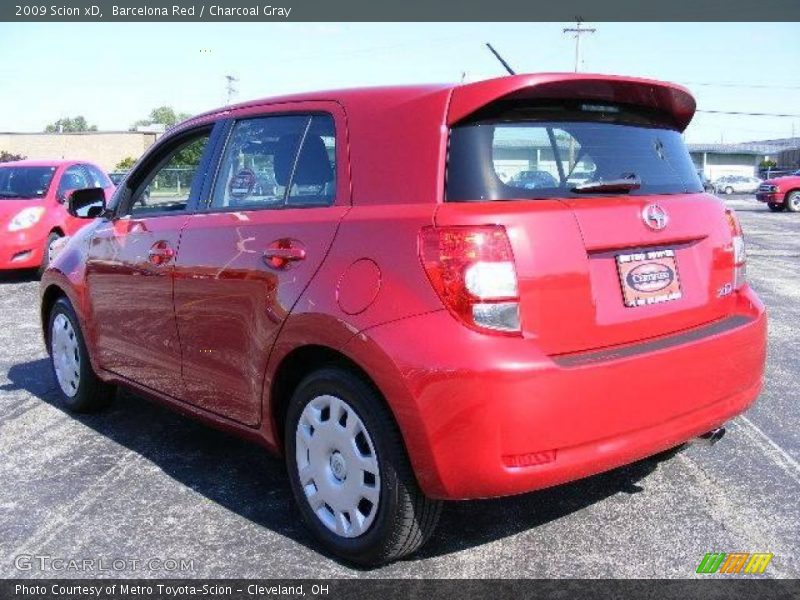 Barcelona Red / Charcoal Gray 2009 Scion xD