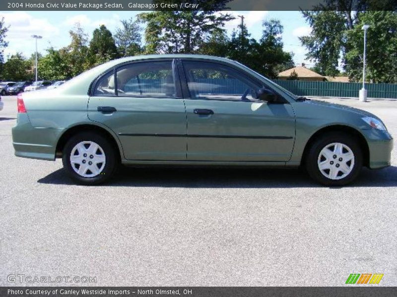 Galapagos Green / Gray 2004 Honda Civic Value Package Sedan