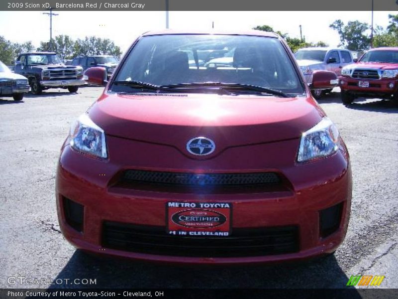 Barcelona Red / Charcoal Gray 2009 Scion xD