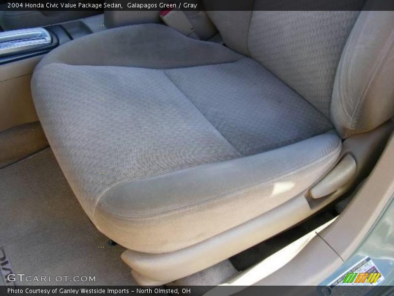 Galapagos Green / Gray 2004 Honda Civic Value Package Sedan